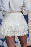 Sweet Lace Ruffle Shorts