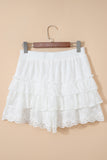 Sweet Lace Ruffle Shorts