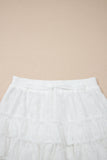 Sweet Lace Ruffle Shorts