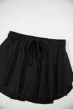 Black Courtside Cutie Tennis Skort