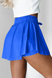 Blue Courtside Cutie Tennis Skort