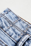 Rhinestone Rodeo Denim Shorts