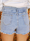 Rhinestone Rodeo Denim Shorts