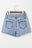 Rhinestone Rodeo Denim Shorts