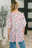 Left Em' Speechless Dolman Sleeve Blouse