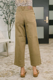 Nancy High Waist Wide Leg Ankle Jean with Vintage Front Yoke