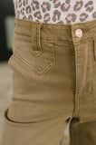 Nancy High Waist Wide Leg Ankle Jean with Vintage Front Yoke