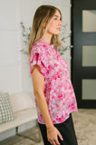 Need My Love Floral Blouse