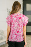Need My Love Floral Blouse