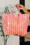 Not Your Typical Tote in Pink and Orange