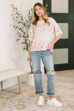 Painting the Roses Color Block Relaxed Top
