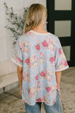 Perfect Season Floral Print Relaxed Tee