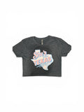 She's From Texas Graphic Crop Tee