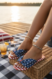 Stars & Stripes Bow Sandals