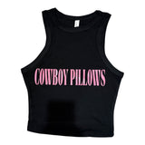 Black Cowboy Pillows Tank