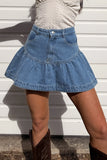 Prairie Darling Ruffle Mini Skirt