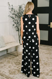 Pristine Condition Top and Bottom Polka Dot Set