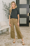 Rest Assured Basic Relaxed Tee in Charcoal