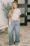 Rest Assured Basic Relaxed Tee in Heather Grey