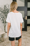 Rest Assured Basic Relaxed Tee in White