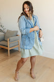 Business Brunch Denim Blazer