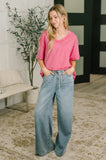 Thanks To You Relaxed Tee in Pink