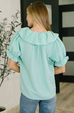 Wherever the Wind Blows Balloon Sleeve Blouse