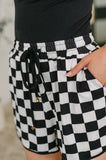 Your Move Checkered Shorts