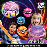 Fun Doh JUMBO Squishy Cube