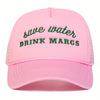 Save Water, Drink Margs Embroidered Trucker Hat