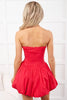 Welcome Back Dreamer Corset Strapless Mini Dress