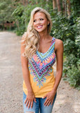 Never Younger Aztec Tank Top