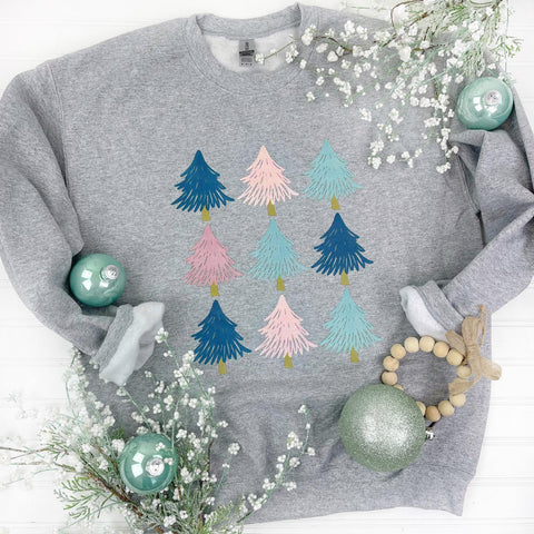 PREORDER: Winter Tree Sweatshirt in Two Colors