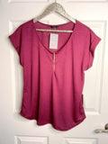 I'll Fall For You Over Again Burgundy Top