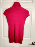 Shades Of Red Turtleneck Top
