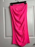 Seamless Jersey Hot Pink Tube Dress