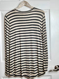 Sweet On The Stripes Long Sleeve Top