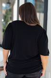 Evidently Different Puff Sleeve Top