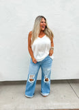 PREORDER: Blakeley Light Wash Distressed Jeans
