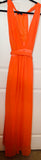 Sunset Walks Orange Maxi Dress