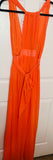 Sunset Walks Orange Maxi Dress
