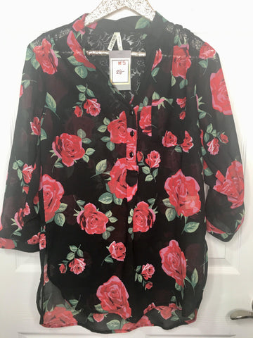 Forget About It Floral Top