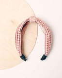 Just A Girl Crochet Twist Headband