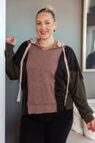 Mixed Emotions Color Block Hoodie
