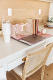 Boss Babe Expanding Desk Organizer in Pink