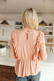 Sweet Confession Top In Blush