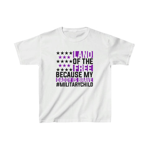 Purple Up for Military Kids Tee (Daddy)