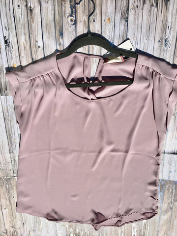 Take It From Me Dusty Rose Top