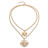 Boho Charm Layered Necklace